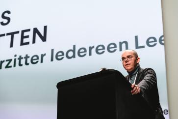 Kris Rutten, voorzitter van Iedereen Leest