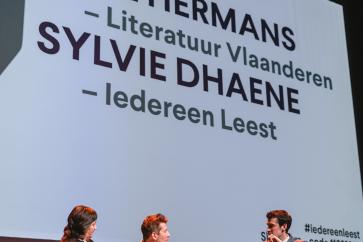 Slotbeschouwing met Sylvie Dhaene (Iedereen Leest) en Paul Hermans (Literatuur Vlaanderen)