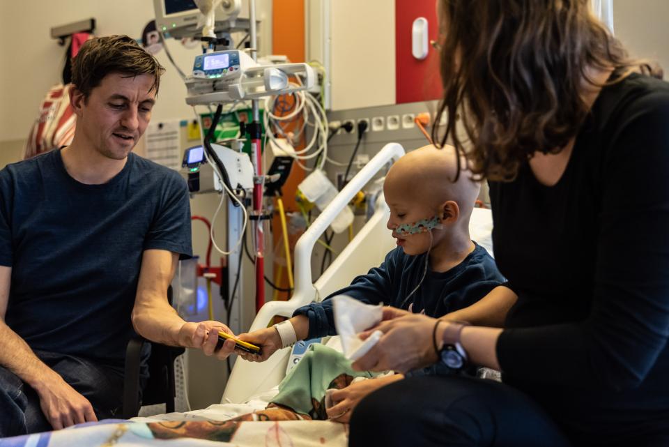 Benjamin Leroy in UZ Gent - © Simon Bequoye en Iedereen Leest