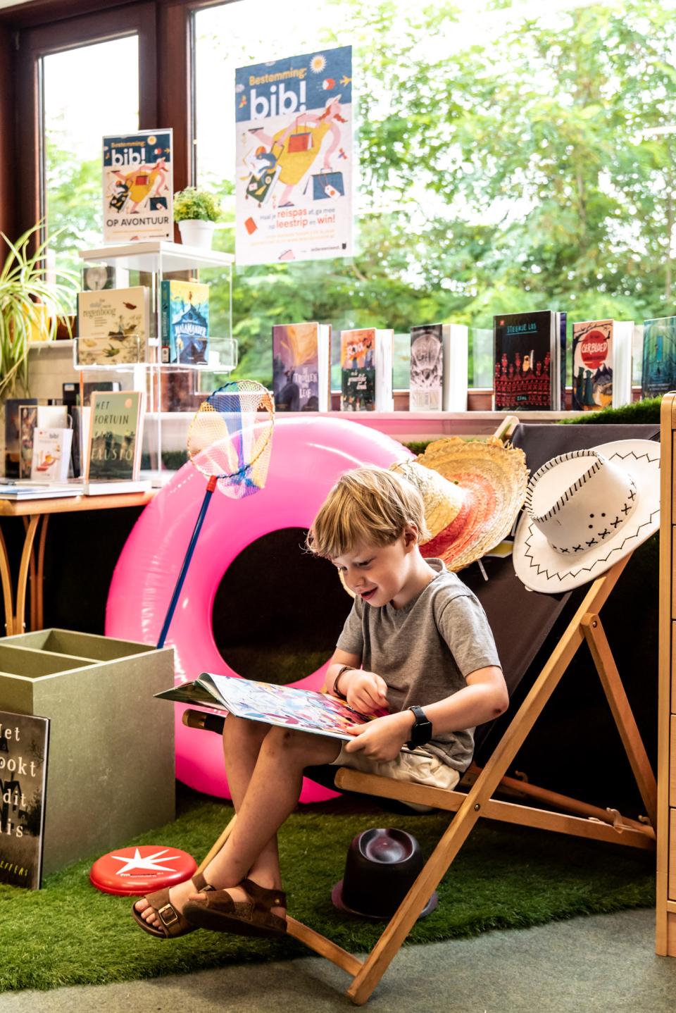 Bib Melle - © Simon Bequoye en Iedereen Leest