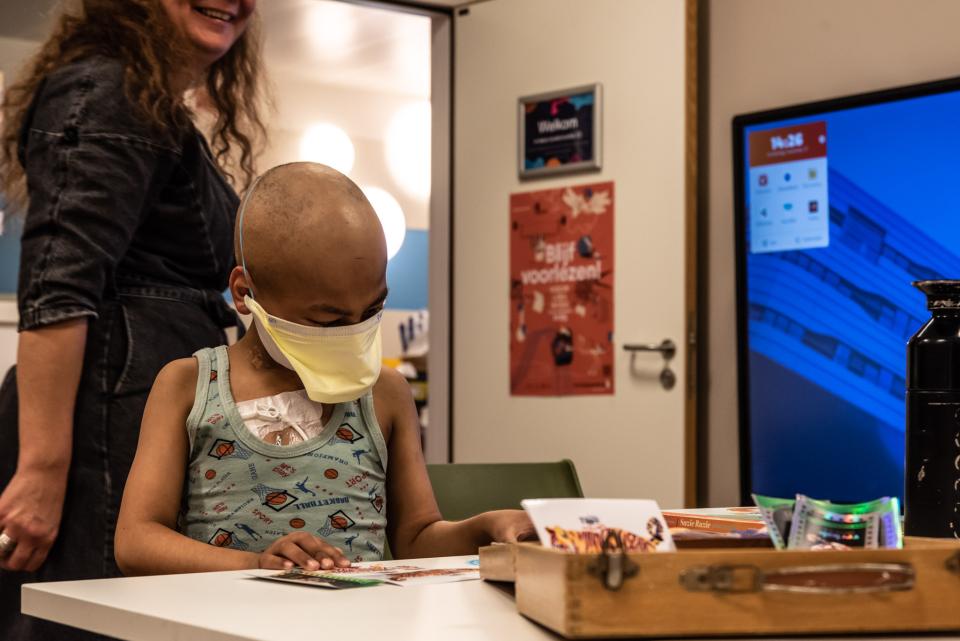 Benjamin Leroy in UZ Gent - © Simon Bequoye en Iedereen Leest