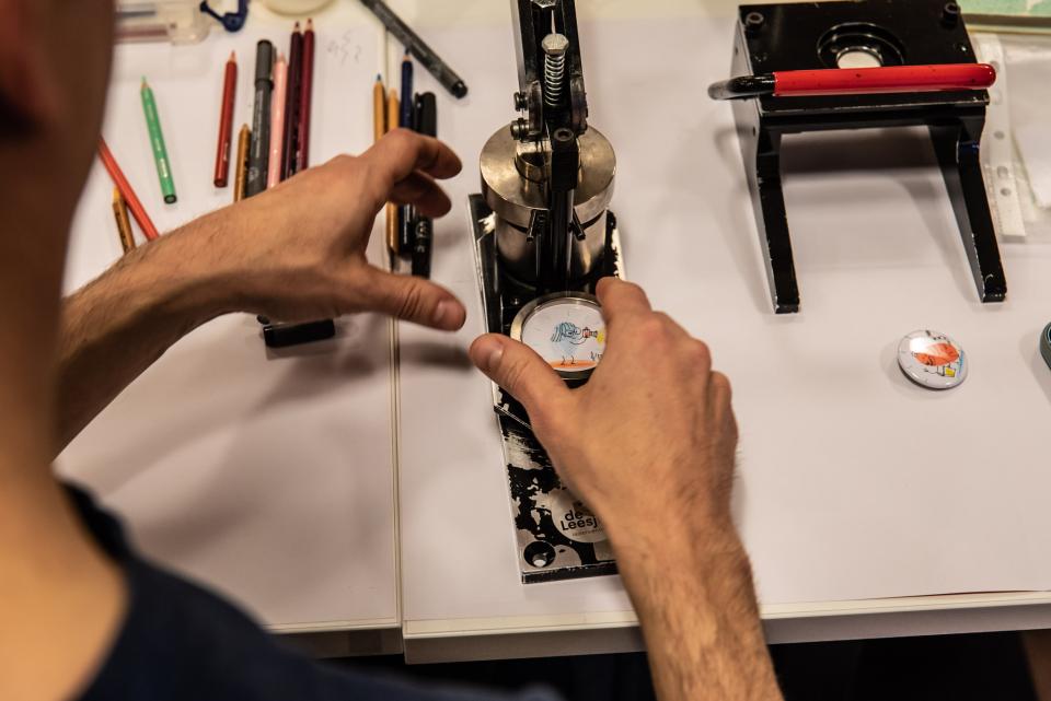 Benjamin Leroy in UZ Gent - © Simon Bequoye en Iedereen Leest