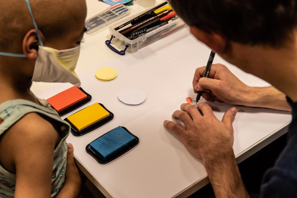 Benjamin Leroy in UZ Gent - © Simon Bequoye en Iedereen Leest