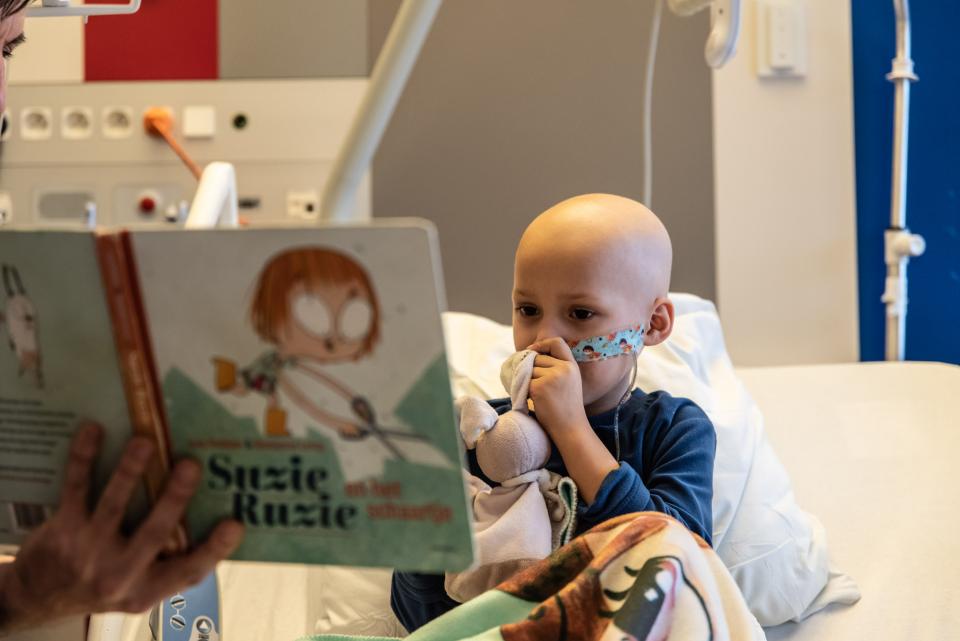 Benjamin Leroy in UZ Gent - © Simon Bequoye en Iedereen Leest