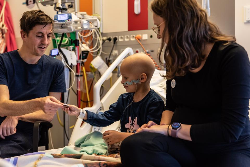 Benjamin Leroy in UZ Gent - © Simon Bequoye en Iedereen Leest