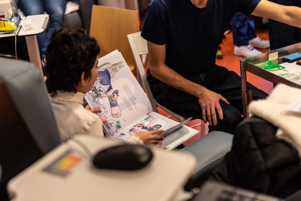 Benjamin Leroy in UZ Gent - © Simon Bequoye en Iedereen Leest