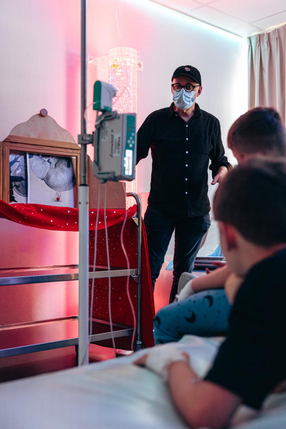 Jan De Kinder in ZAS Paola - © Michiel Devijver en Iedereen Leest