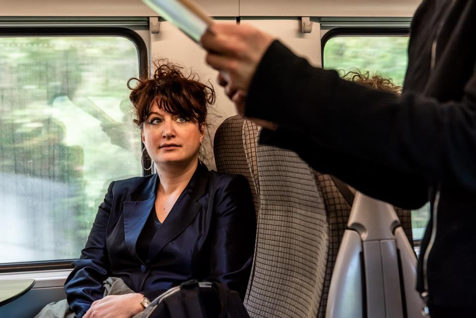 Auteurs lezen op de trein