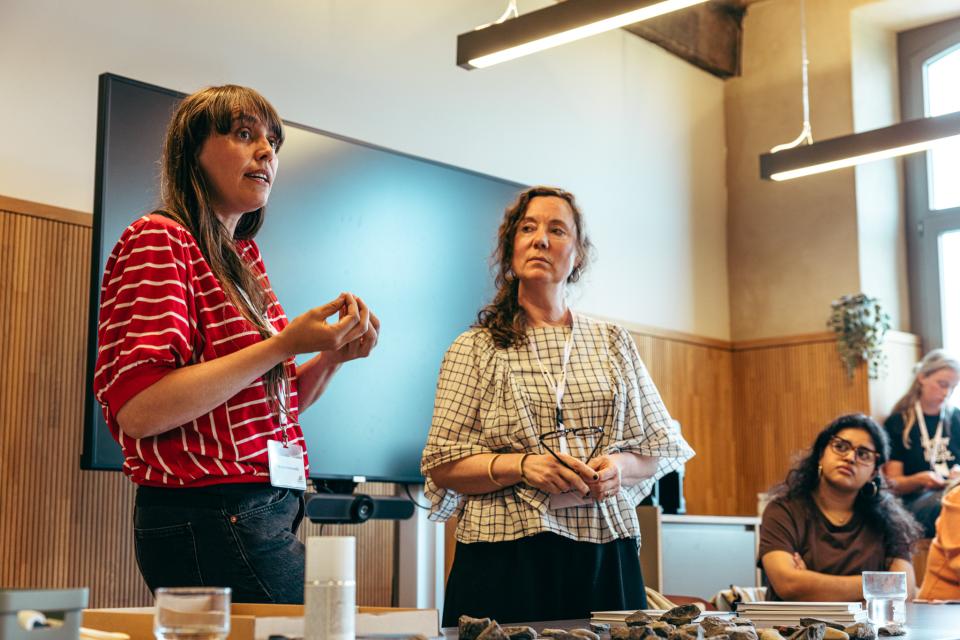 Workshop Kristien In-'t-Ven en Martha Verschaffel