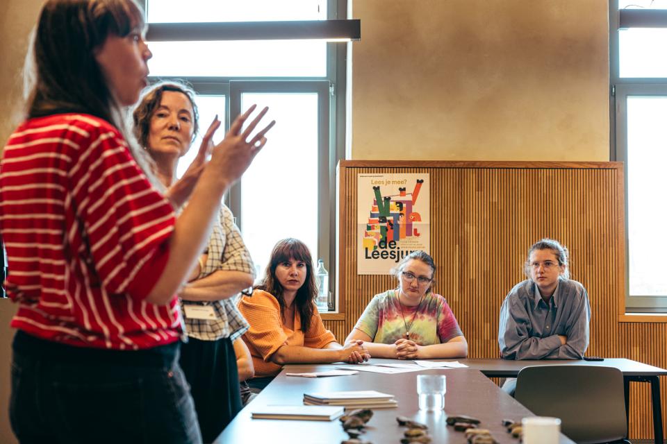Workshop Kristien In-'t-Ven en Martha Verschaffel