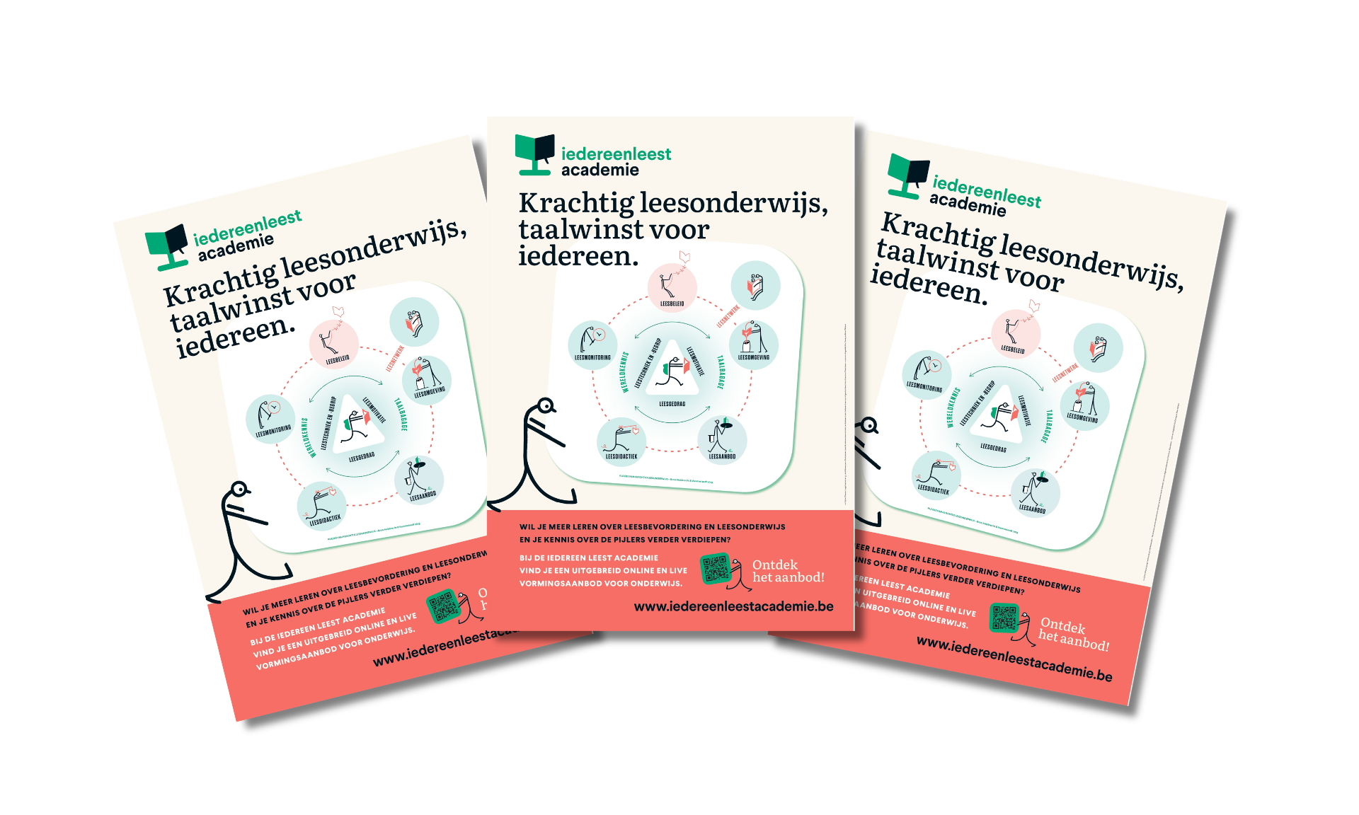 Iedereen Leest Academie - affiche